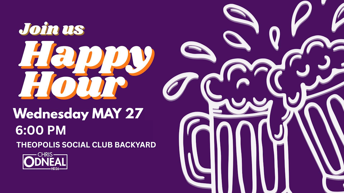 Happy Hour with Chris Odneal · Oklahoma Democratic Party